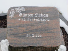 Liebau, G�nter * 1941, + 2012 