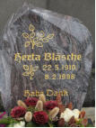 Bl�sche, Herta * 1910, + 1998