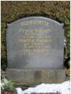 Kabert, Franz * 1881, + 1954   Kabert, Martha (geb. G�rtner) * 1885, + 1960   Kabert, Otto * 1912, + 