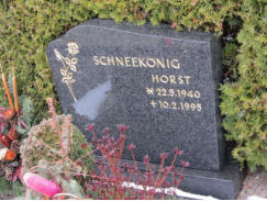 Schneek�nig, Horst * 1940, + 1995 