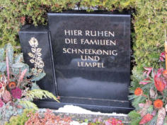 Lempel * k.A., + k.A.   Schneek�nig * k.A., + k.A. 