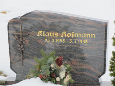 Hofmann, Klaus * 1935, + 1993 