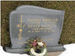 Kr�ger, Berta (geb. Heintze) * 1903, + 1985   Kr�ger, Bruno * 1899, + 1978 