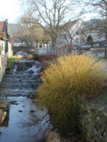 Das Mhlrad steht fr die Kraft des Wassers, von und mit der die Tambach-Dietharzer lange gelebt haben.