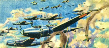 Japanische Bomber im Zweiten Weltkrieg.Getty Images